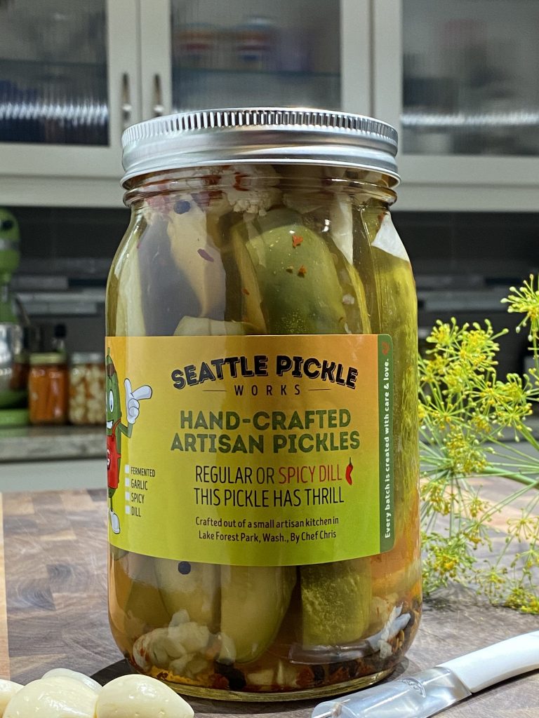 Spicy Dill Pickle Spears – Seattle Fish Works